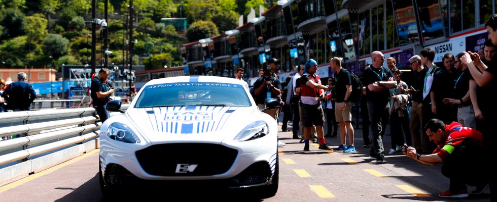 Aston Martin, Rapide E, Monako ePrix